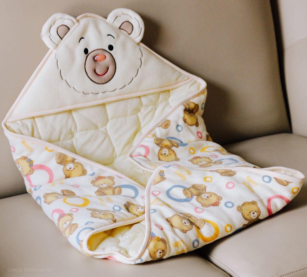 New Hooded Baby Blanket