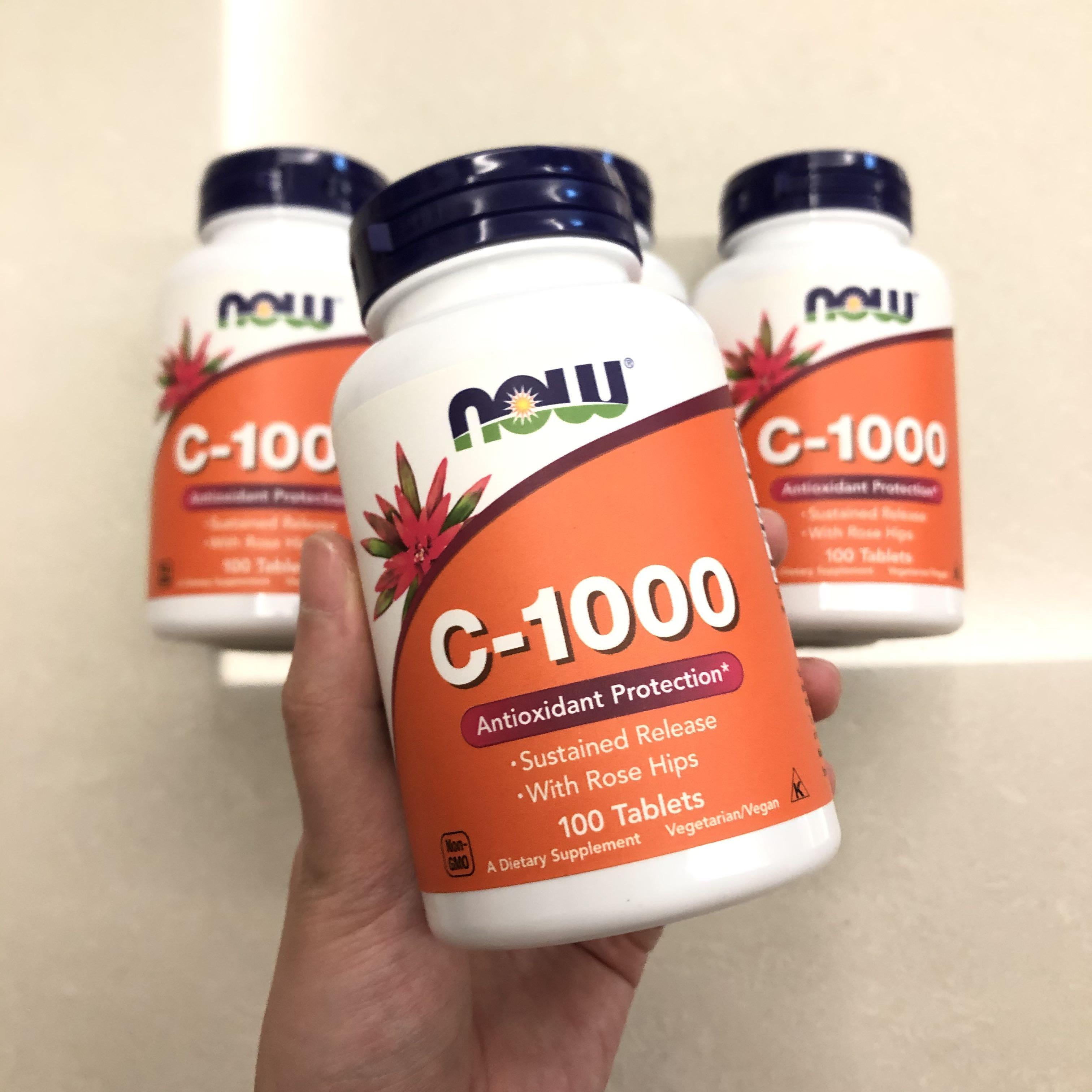New Now Foods Vitamin C Supplements Sustained Release Everything Else On Carousell New Now Foods Vitamin C Supplements Sustained Release Everything Else On Carousell