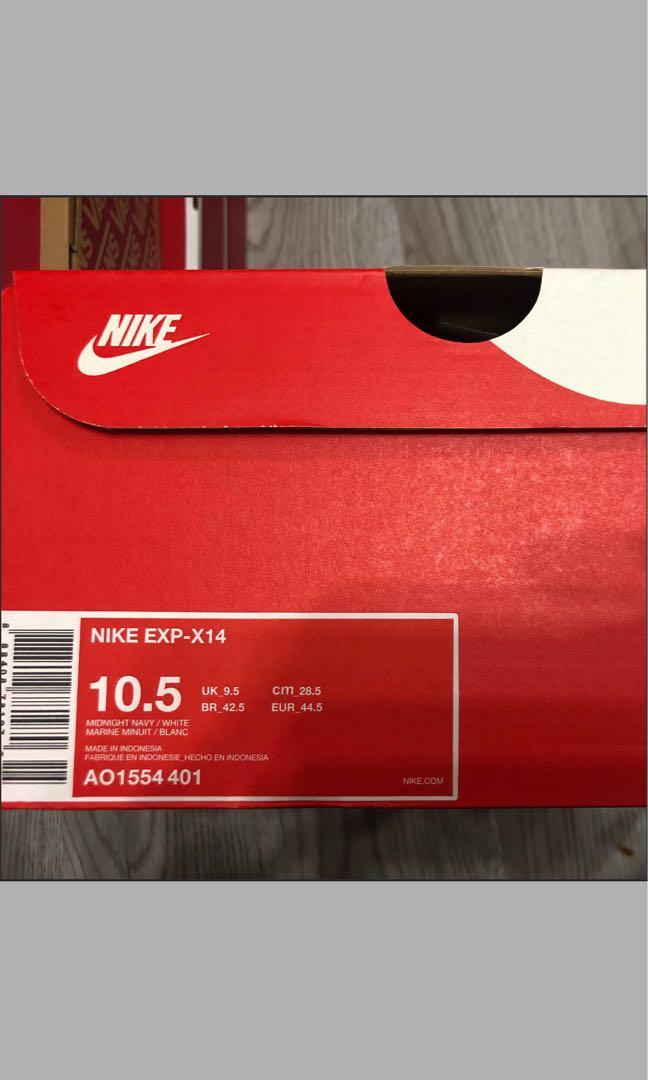 nike exp x14 midnight navy