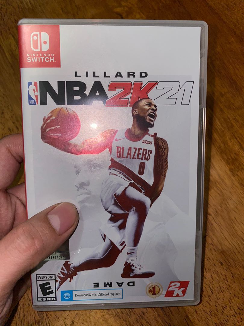 Nintento Switch NBA 2k21 and Super Mario Bros Deluxe (2nd HAND), Video