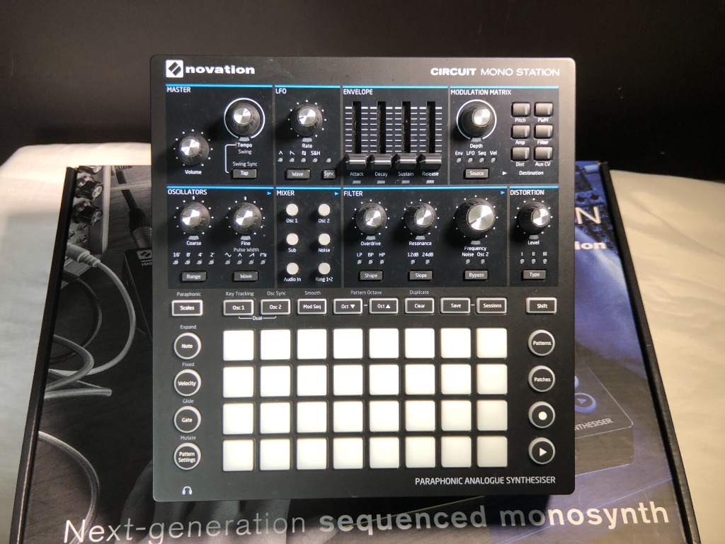 Novation Circuit Mono Station Paraphonic Analog Synthesizer, Hobbies