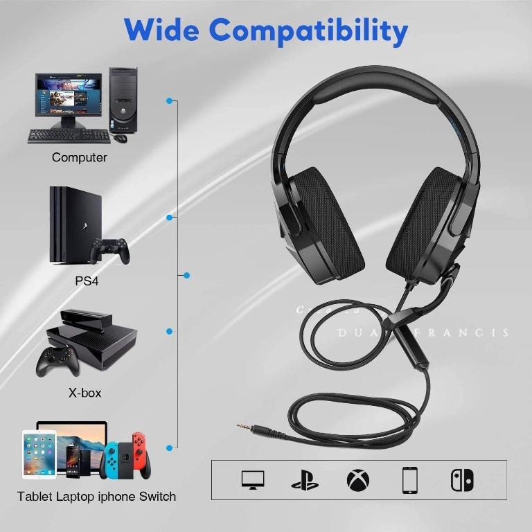 nubwo ps4 gaming headset