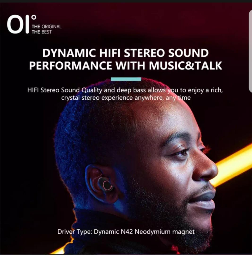 OI M8B Pro True Wireless Earbud Bluetooth