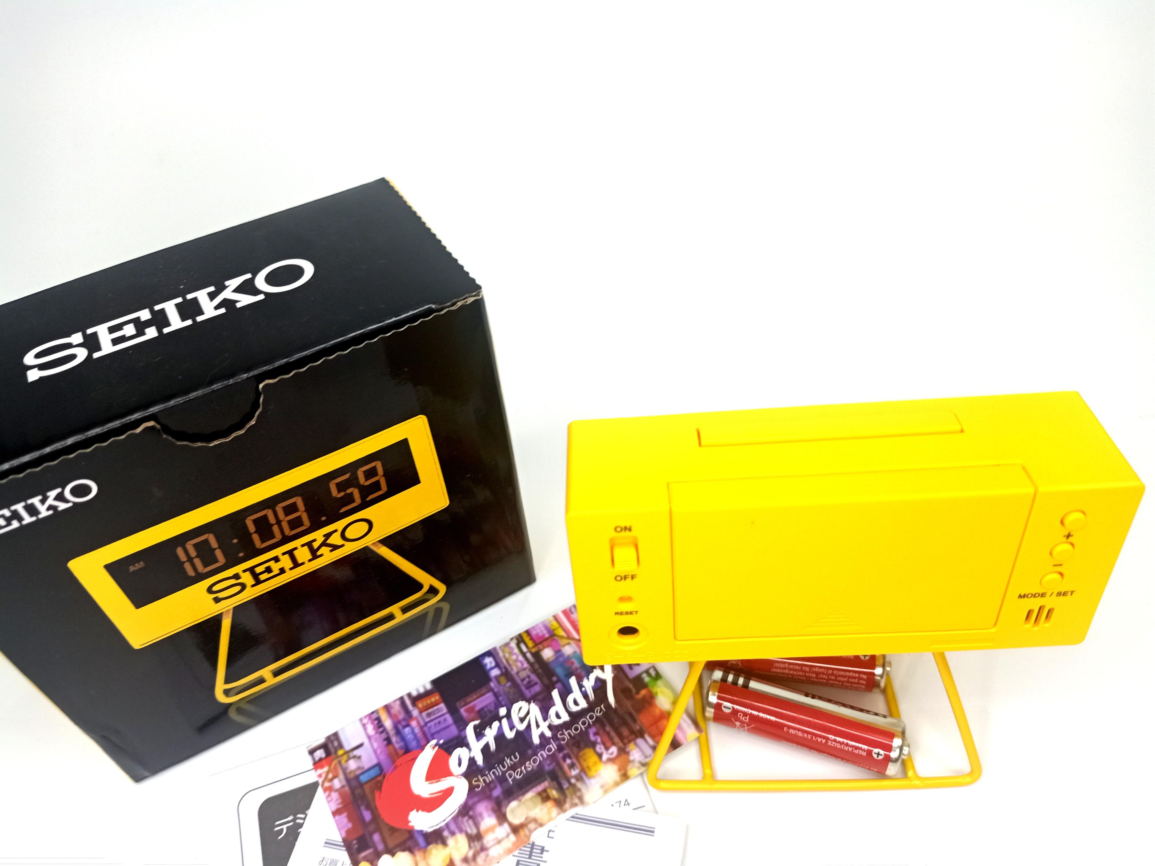 Original Seiko Digital Table Clock, Luxury, Watches on Carousell