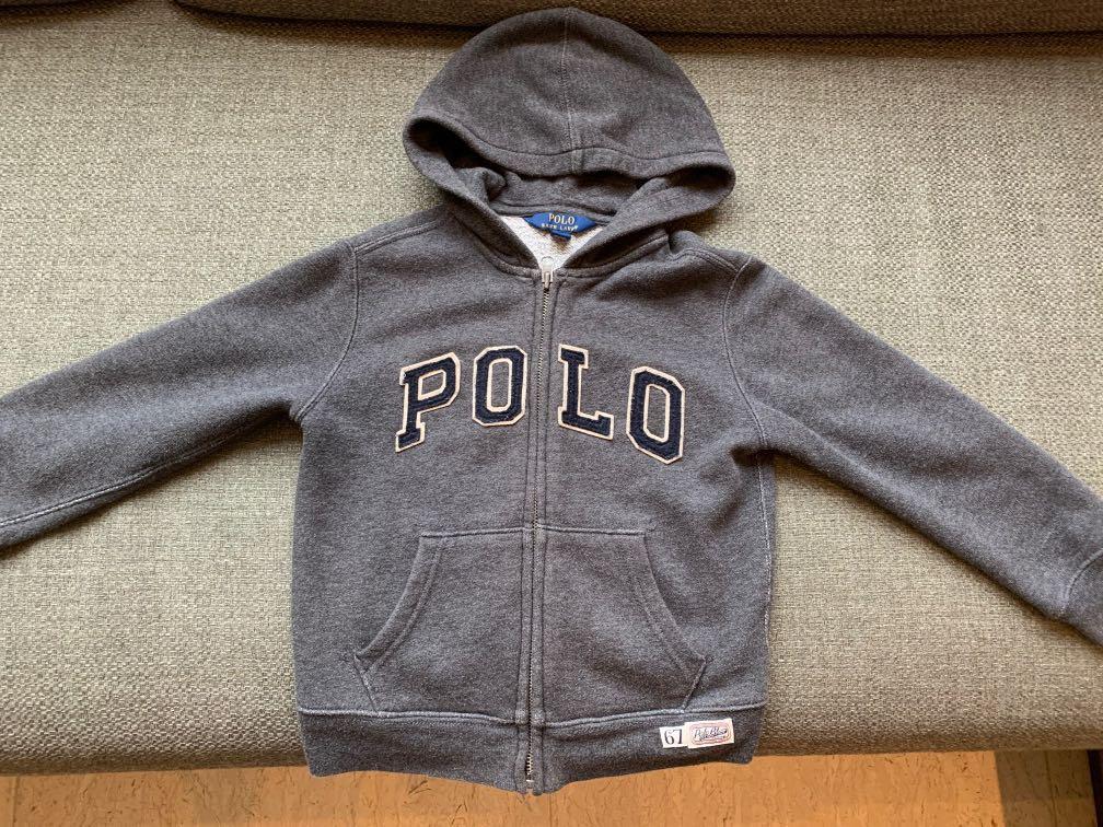 kids polo hoodie