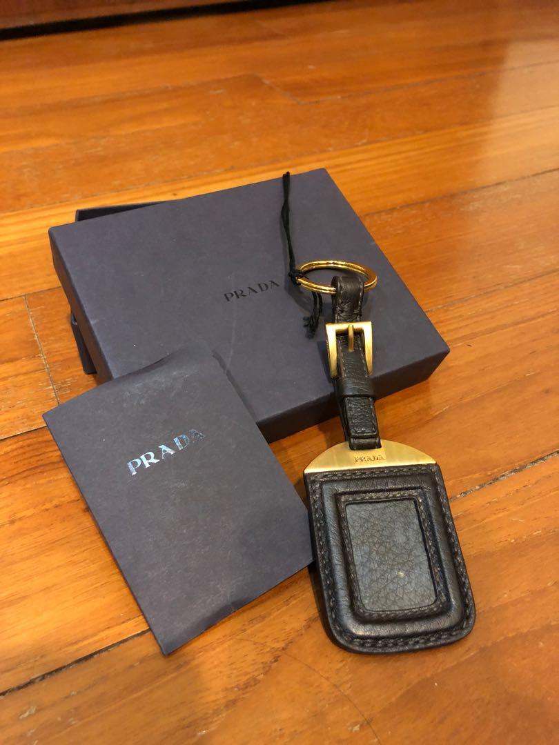 prada bag tag