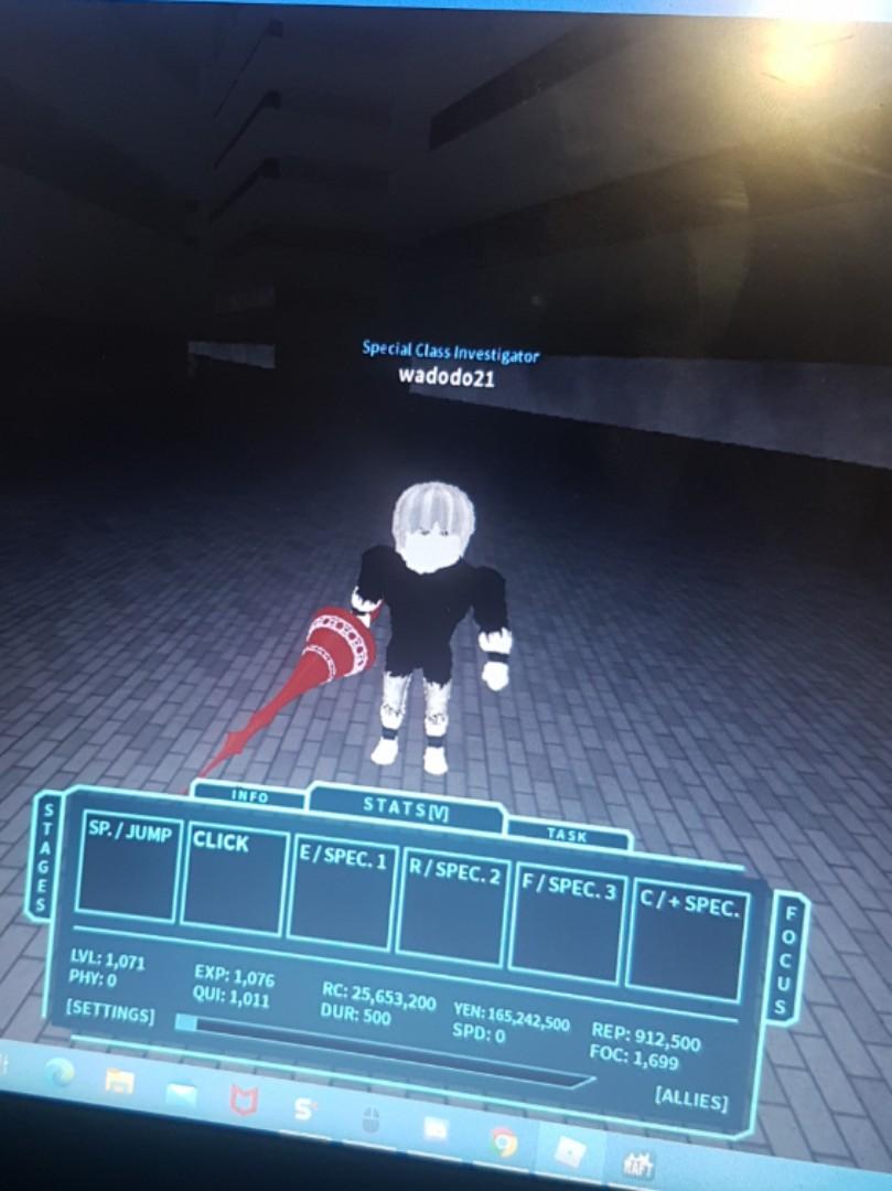 Ro Ghoul Roblox Easy Levels Hobbies Toys Toys Games On Carousell - how to make a roblox games like ro ghoul