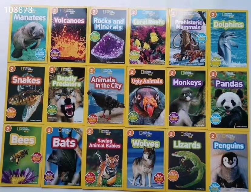 SG stock]National Geographic Kids 2（full version,36 books 