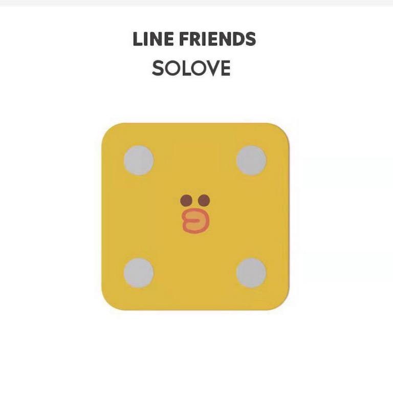 Solove X Line Friends 定製版體脂磅 電子產品 其他 Carousell