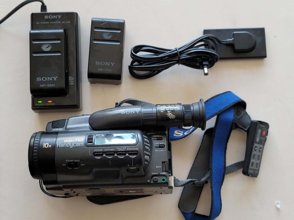 Sony Video Camera Recorder Hi8, 攝影器材, 攝錄機 Carousell