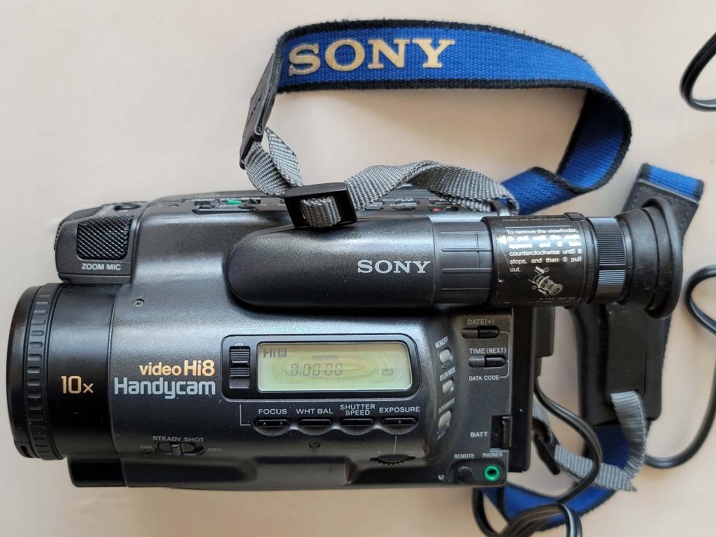 Sony Video Camera Recorder Hi8, 攝影器材, 攝錄機 Carousell