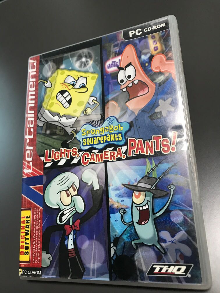 spongebob lights camera pants rom