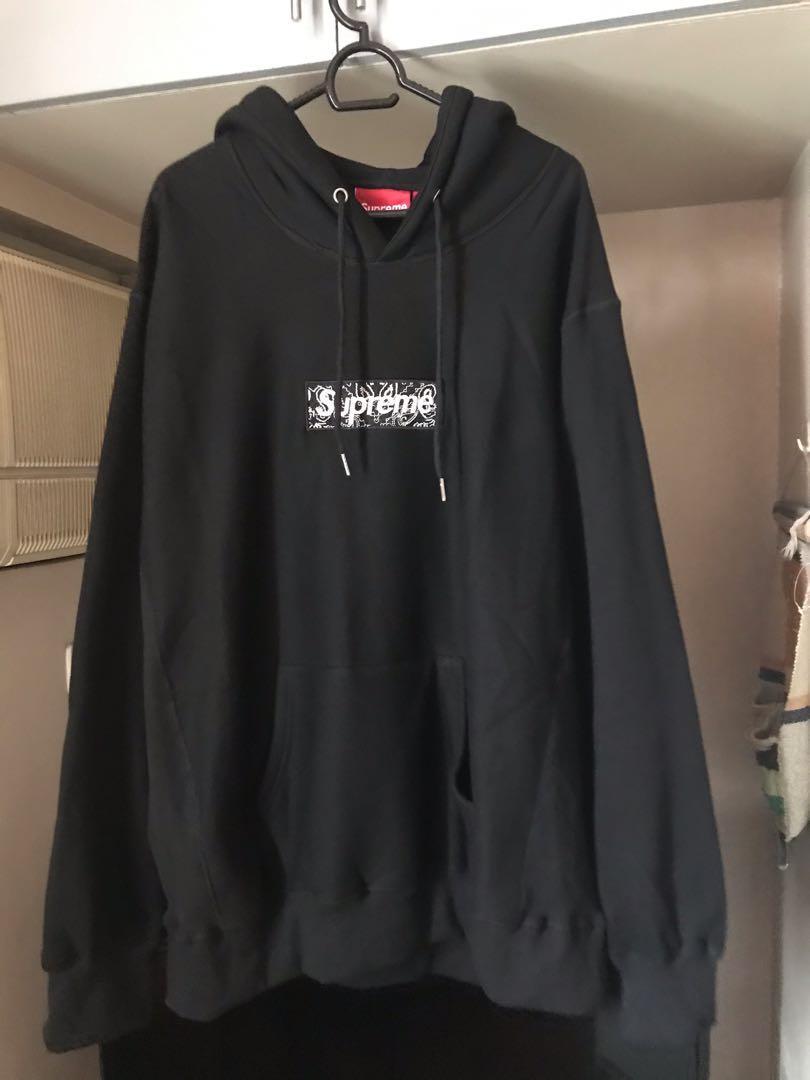 hoodie supreme bandana