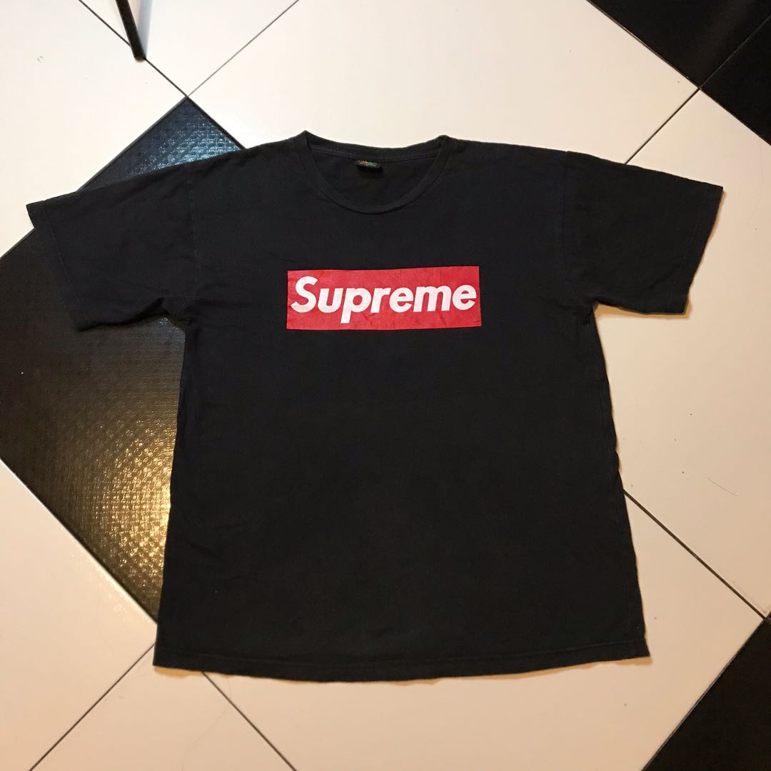 supreme shirt black