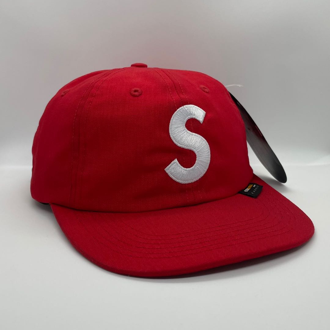 Supreme FW18 S Logo Cordura 6-Panel (Red)