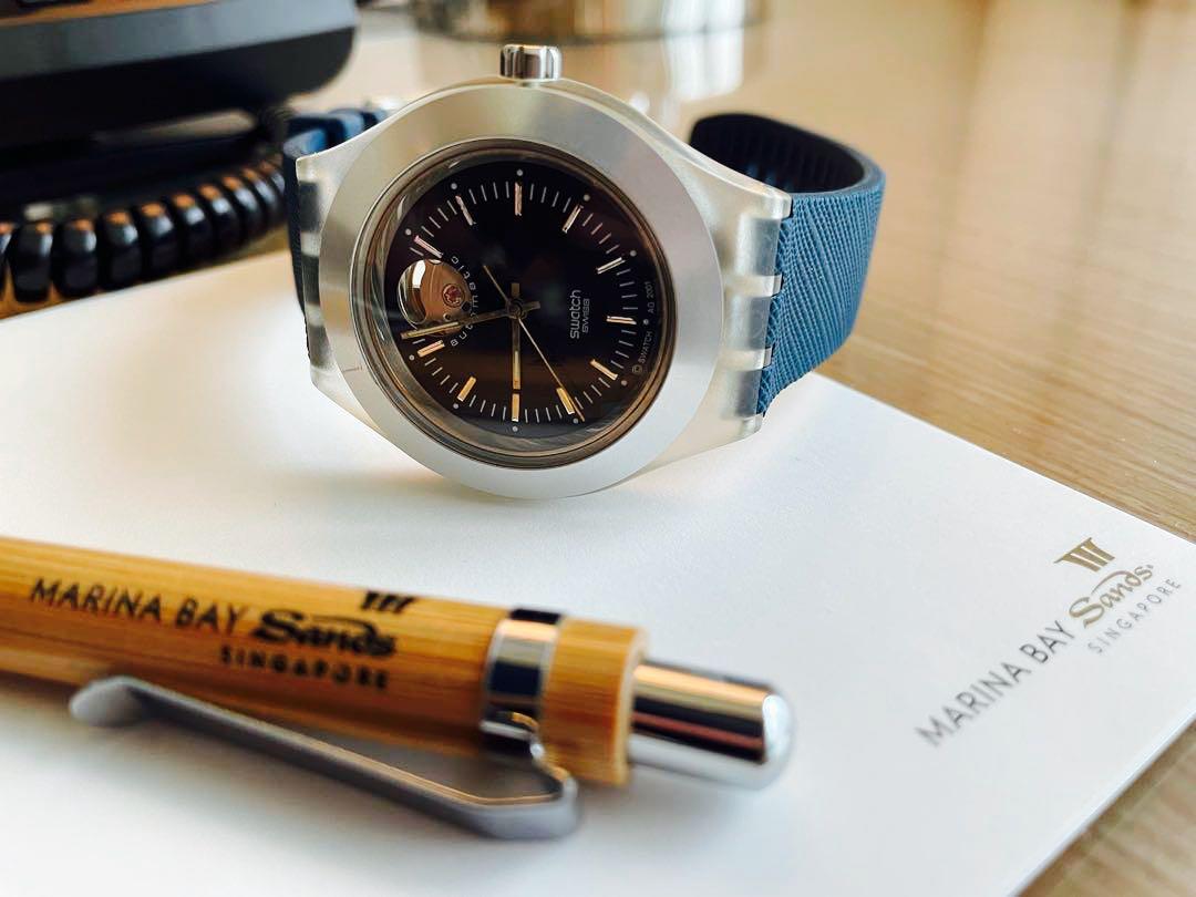 Swatch irony diaphane top automatic ag 2001