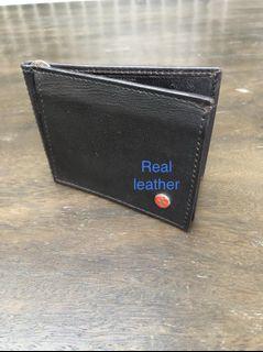 Alpine Swiss black leather wallet