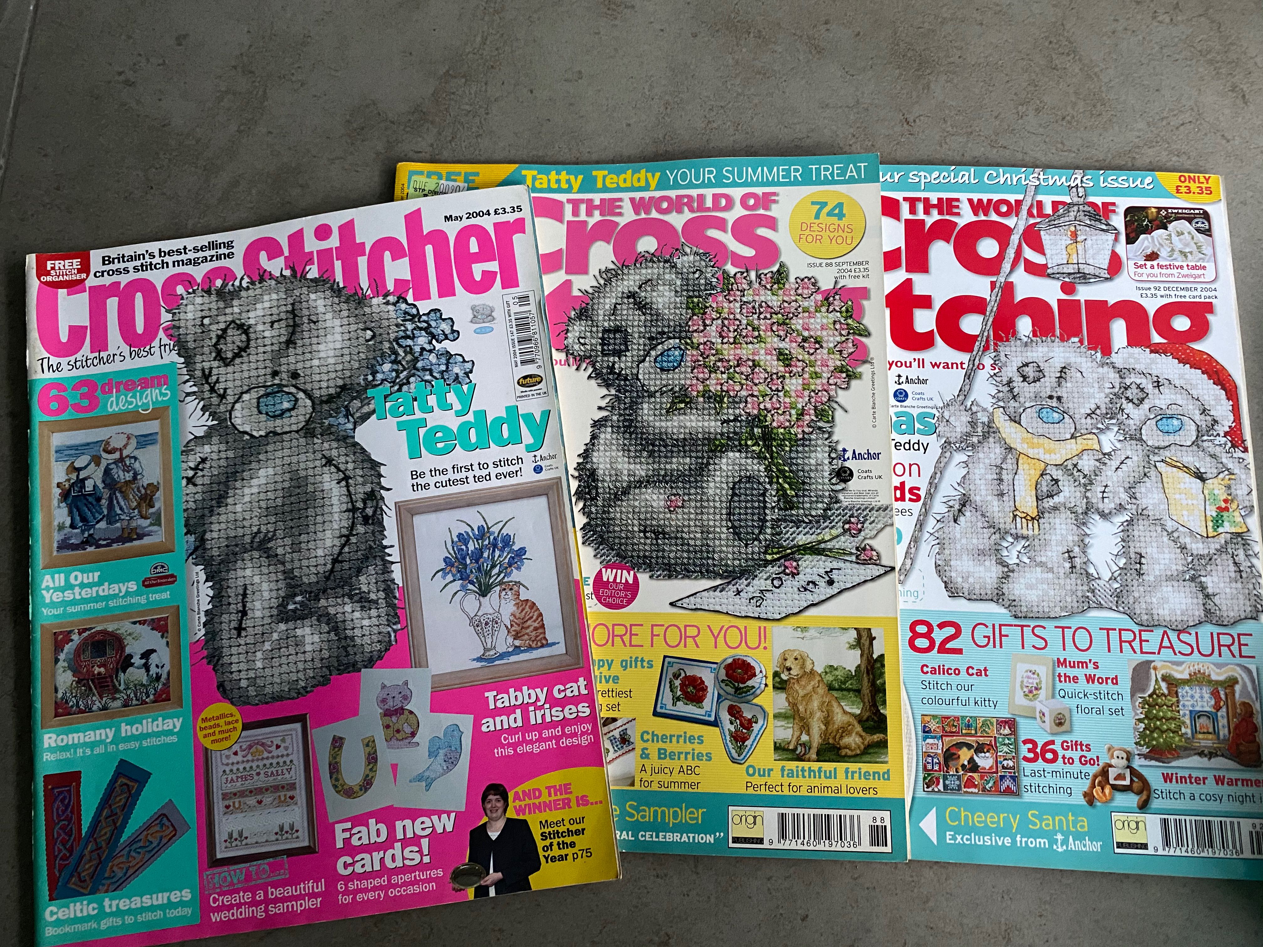 Tatty teddy cross online stitch patterns book