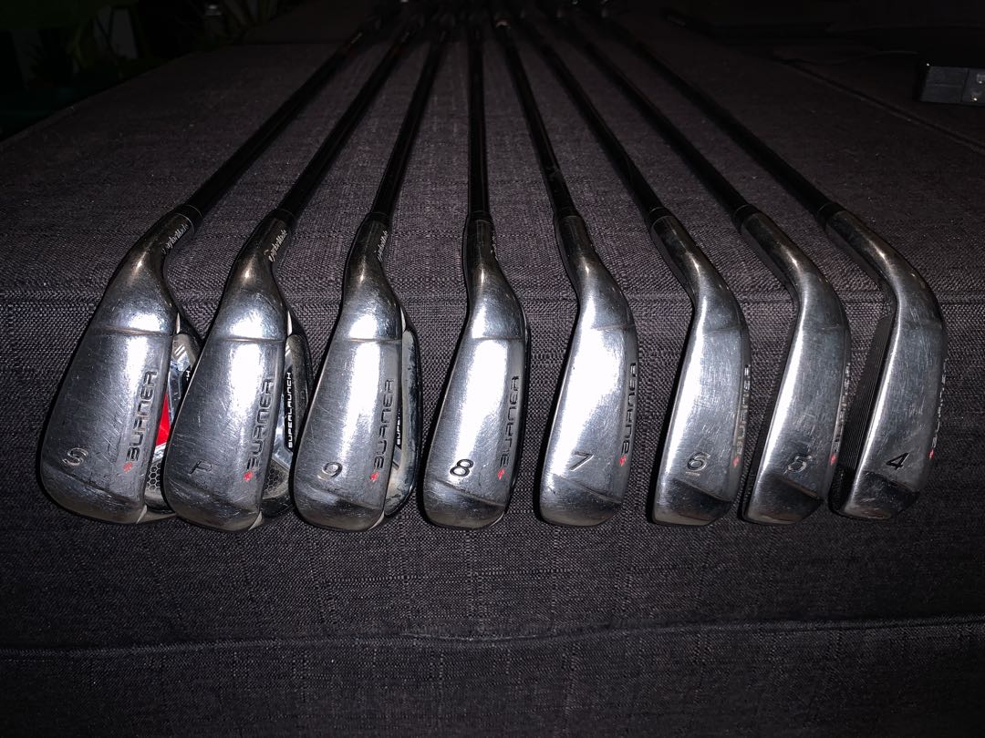 burner iron set