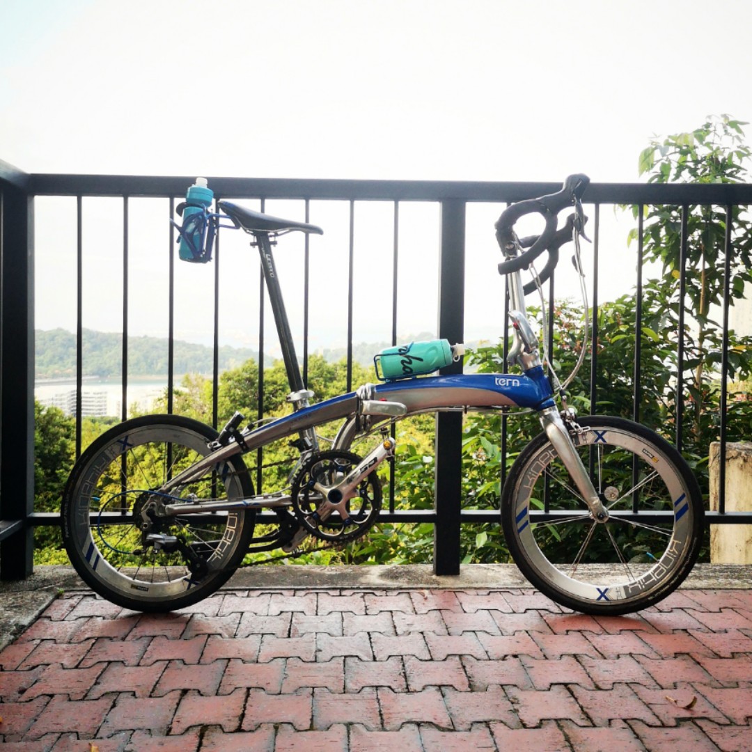 Tern verge x18 folding bike hotsell