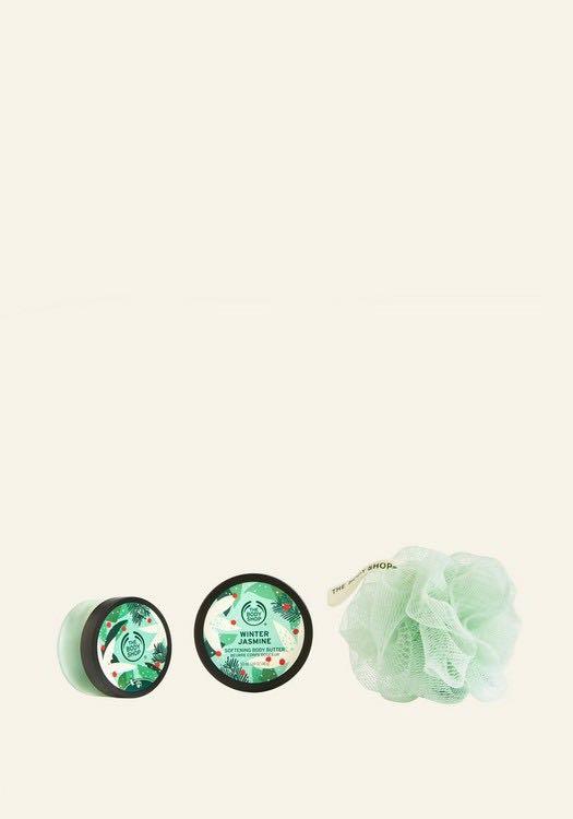 The Body Shop Winter Jasmine Duo Set, Beauty & Personal Care, Bath