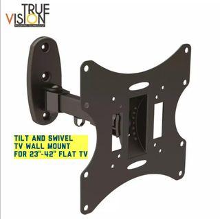 Tilt and Swivel TV Wall Mount for 23″-42″ Flat TV