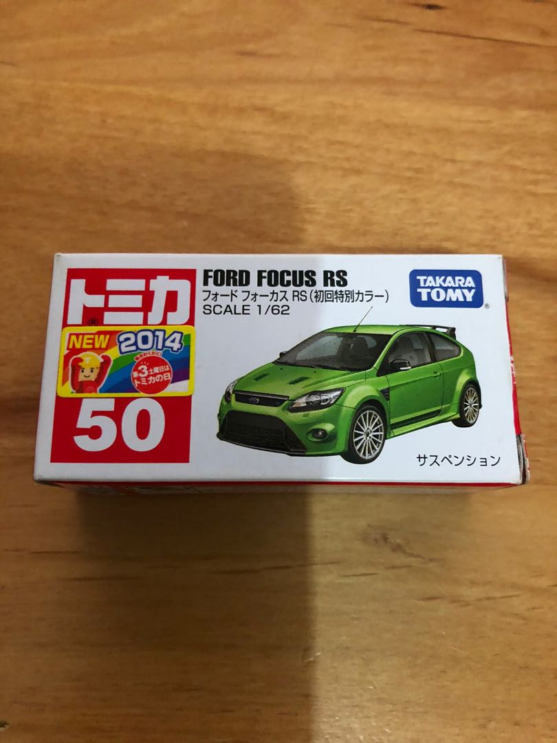 盒殘 Tomy Tomica 車仔ford Focus Rs 初回特別色 玩具 遊戲類 玩具 Carousell