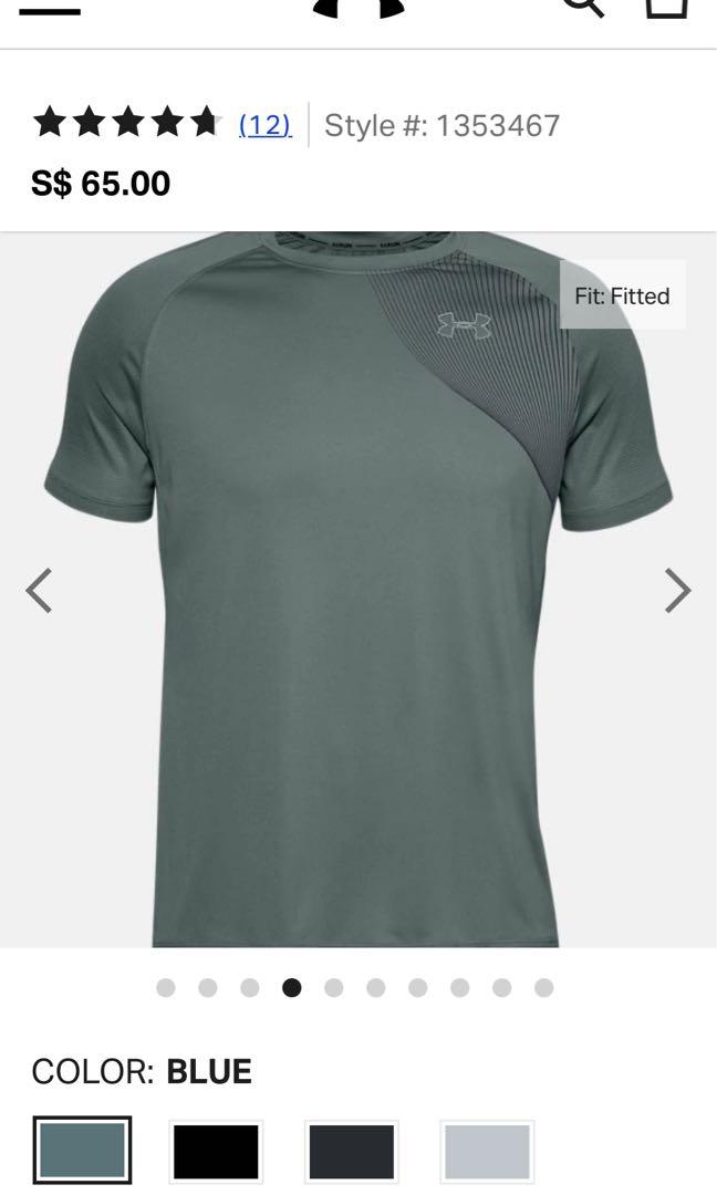under armour mens running shirts