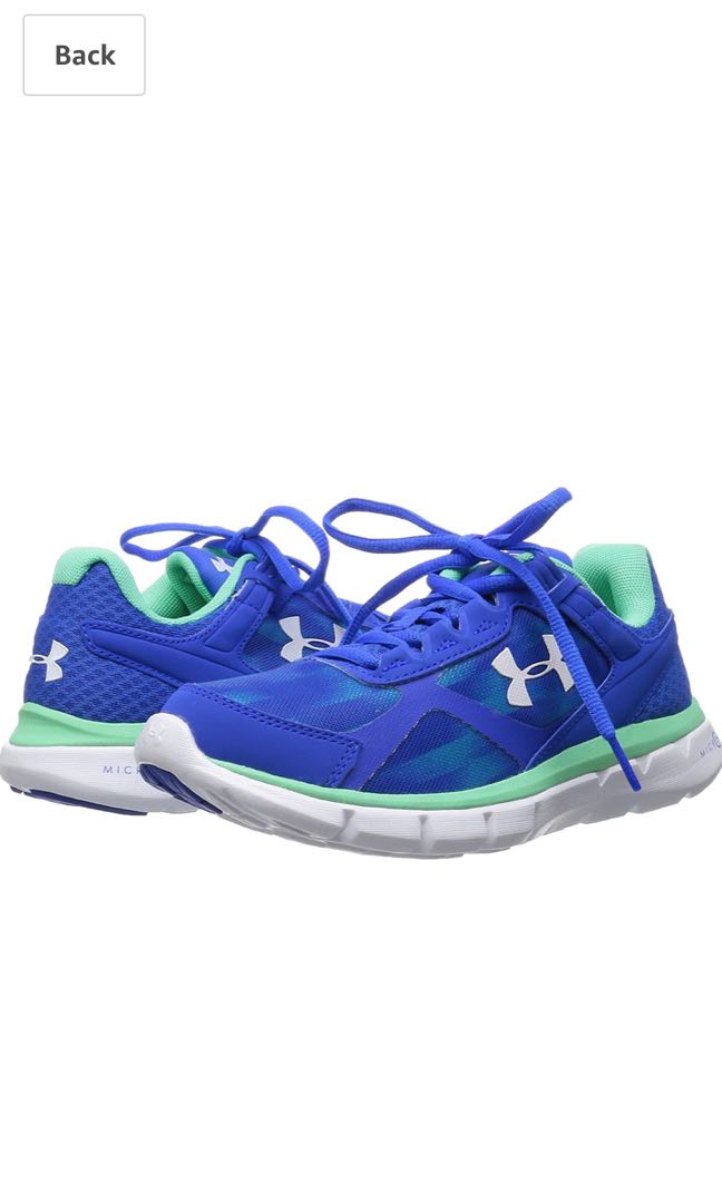 Under Armour W Micro G Velocity RN GR Women s Fashion Footwear