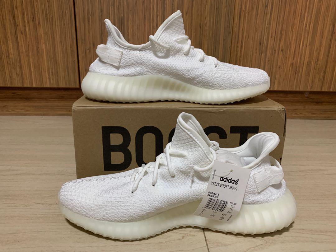 Adidas yeezy boost 350 v2 triple white best sale 45