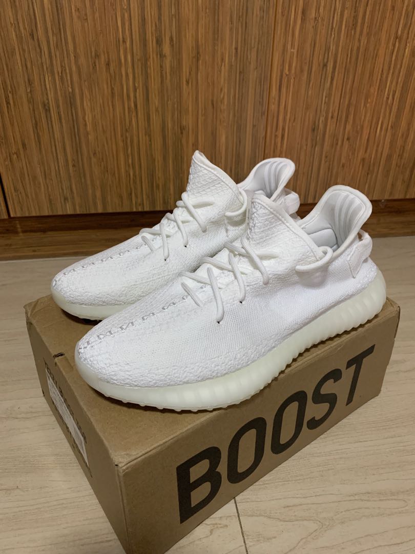 Adidas yeezy 350 boost hot sale v2 cream triple white