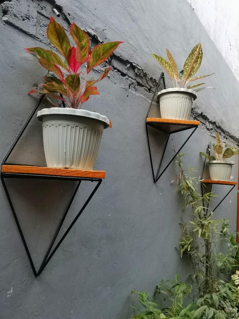 Wall Hanging Planters Shelves Home Furniture Home Tools And Accessories On Carousell