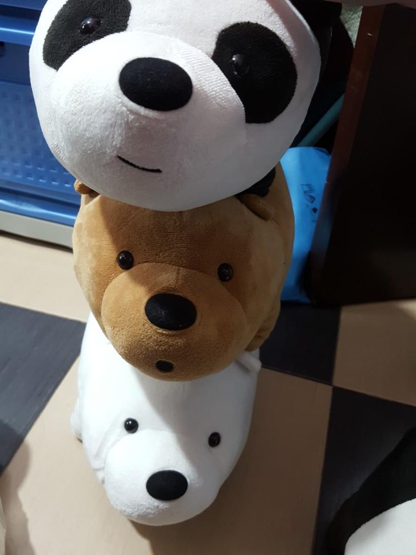 WE BARE BEARS SET WITH MAGNET Hobbies Toys Toys Games on