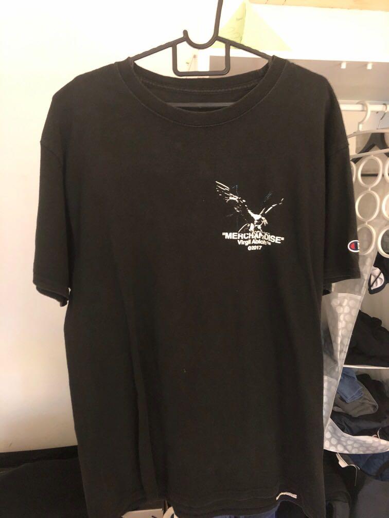 WTS WTT Champion x Travis Scott x Virgil Tee extremely rare