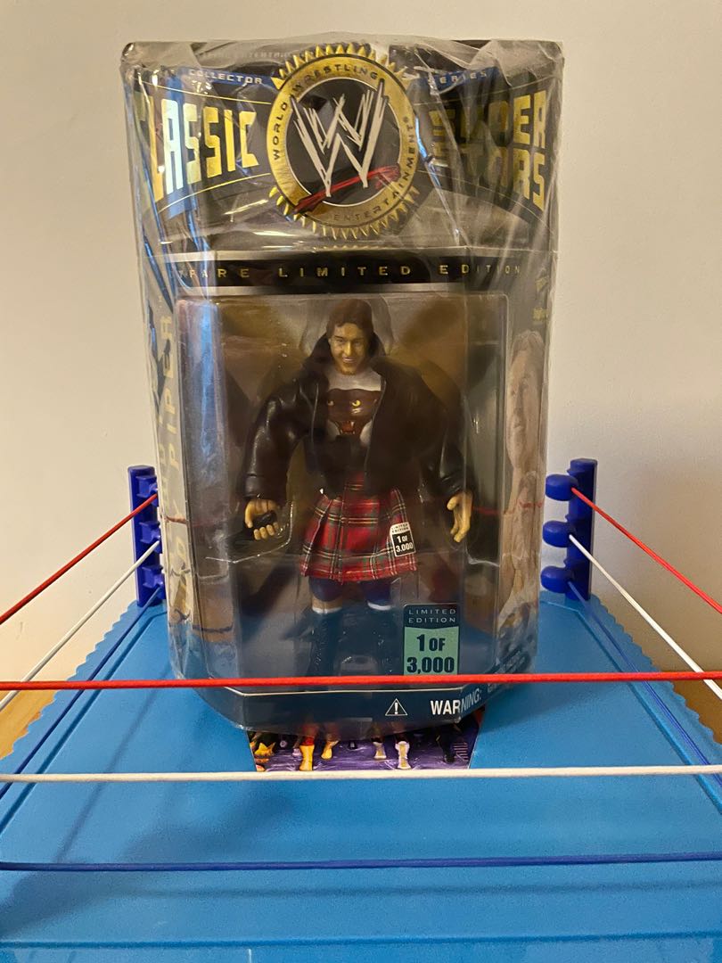 WWE WWF Jakks Classic Superstars - Rowdy Roddy Piper 1 of 3000 Toyfare ...