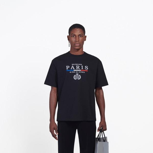 Balenciaga flag shirt clearance