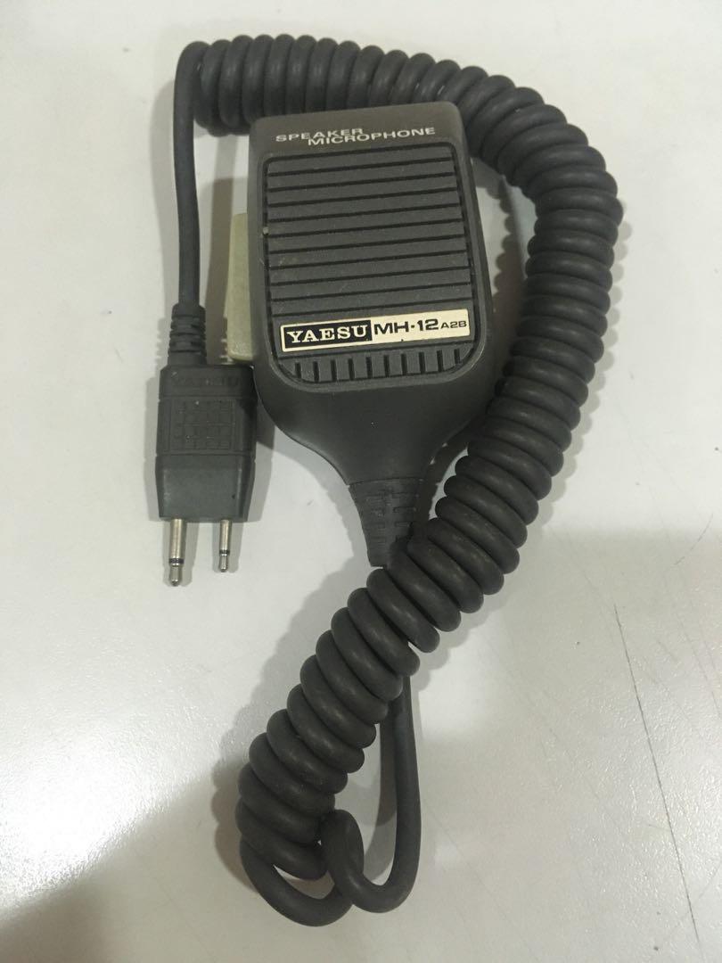 Yaesu MH-12 Speaker Microphone (Category: Microphones) located in Makati City. Submitted by silver_ben (Listing ID 1060157799, Image 1). Description: Made in Japan.