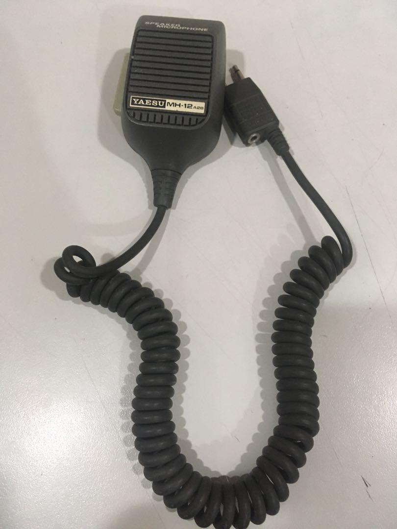 Yaesu MH-12 Speaker Microphone (Category: Microphones) located in Makati City. Submitted by silver_ben (Listing ID 1060157799, Image 3). Description: Made in Japan.
