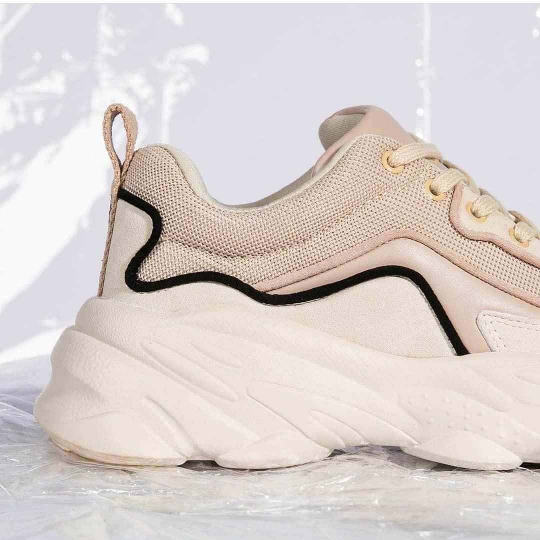 Chunky sneakers nude online