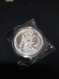 【罕有】2017 1安士澳洲龍鳳銀幣 1oz Perth Mint Dragon & Phoenix Silver Coin BU