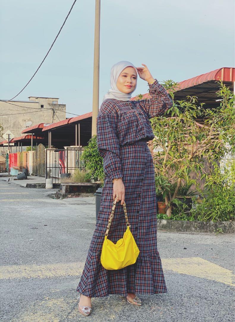 2 Pcs Ootd Muslimah Fashion Two Piece On Carousell