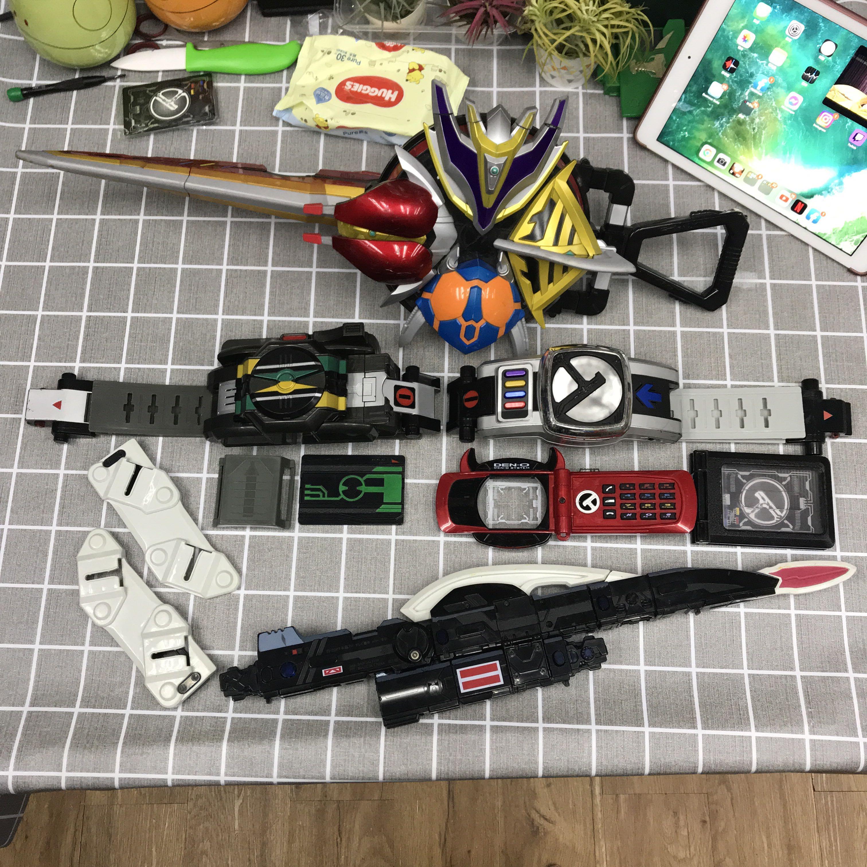 幪面超人假面騎士電王den O 零王零洛斯電話連2款武器 玩具 遊戲類 玩具 Carousell