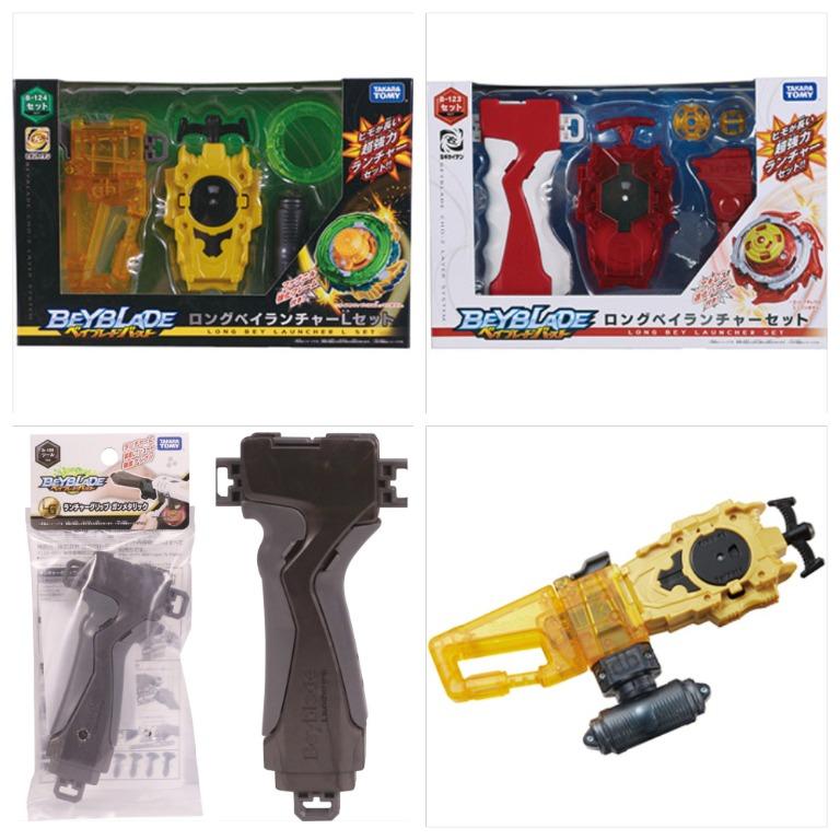 再返現貨特價全新日本原裝正版tomica Takara Tomy 擊爆戰魂超王爆旋陀螺b 123 特別版配件套裝 B124 特別版左旋發射強力 改造組 B 109 發射器手抦