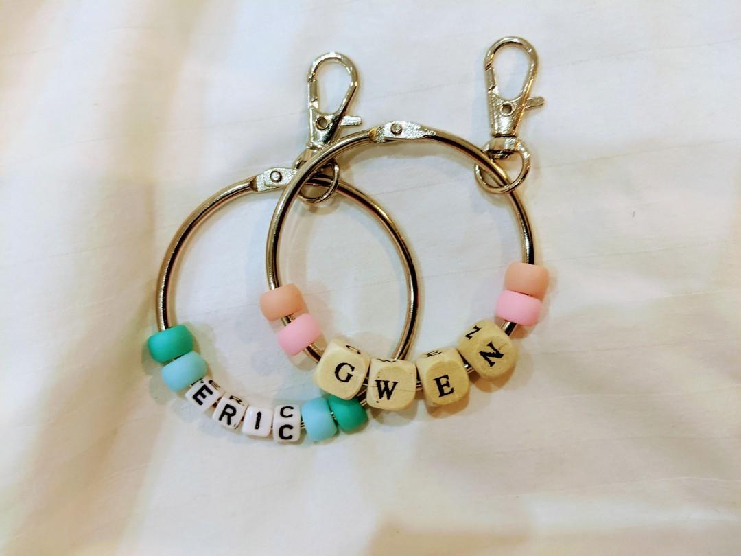 | Customized Keychains | (Category: Handmade Craft) located in Singapore. Submitted by _choochoochain_ (Listing ID 1064181741, Image 1). Description: Customized Keychains If you are interested check out our previous post regarding these beautiful keychains ! They are great gifts for the classmates ! We are expanding with more add ons too. ☺️.