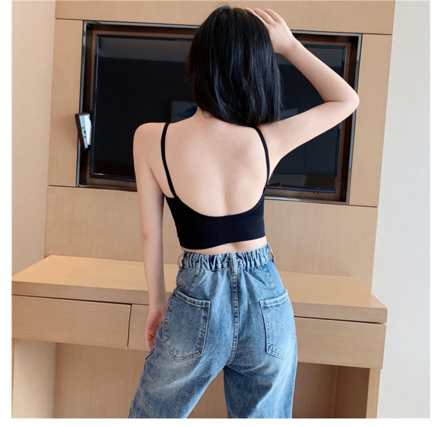 khaki green bralet
