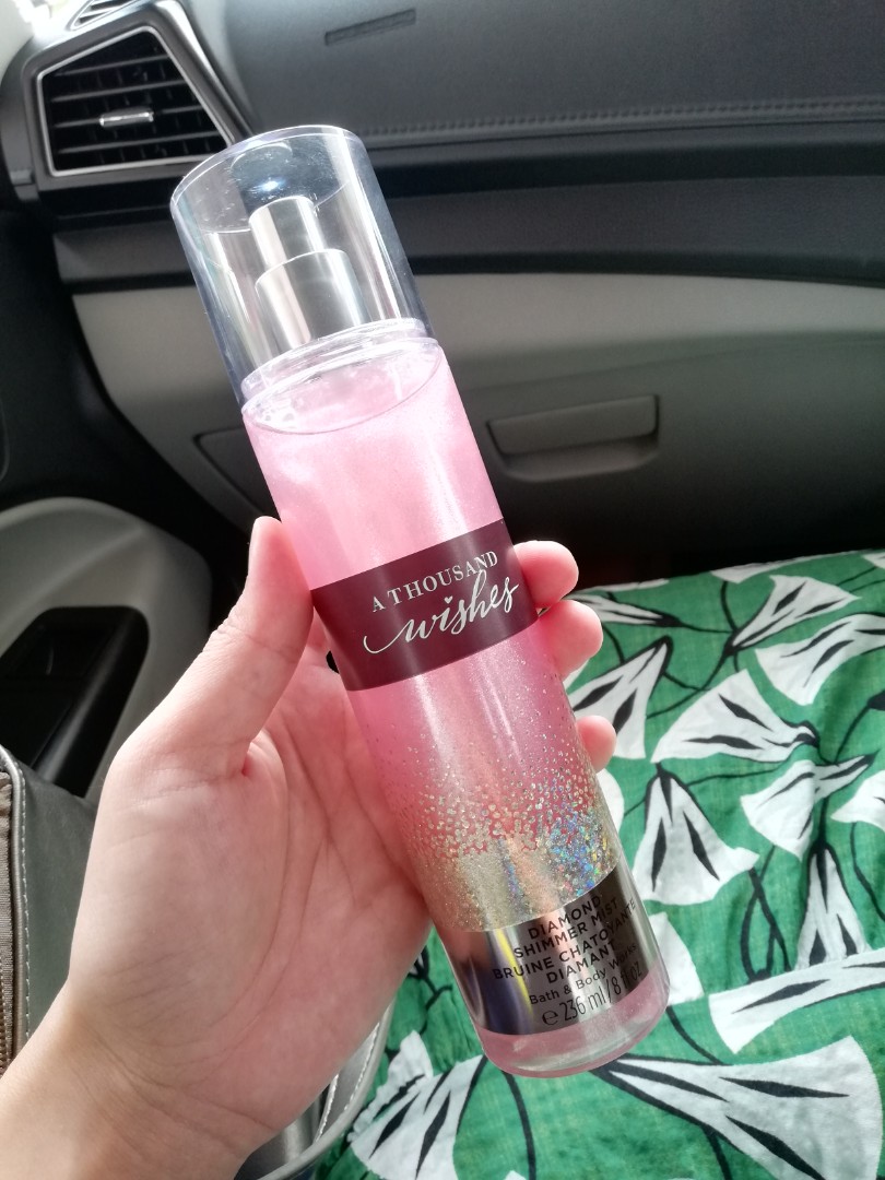 A thousand wishes shimmer mist, Beauty & Personal Care, Fragrance &  Deodorants on Carousell
