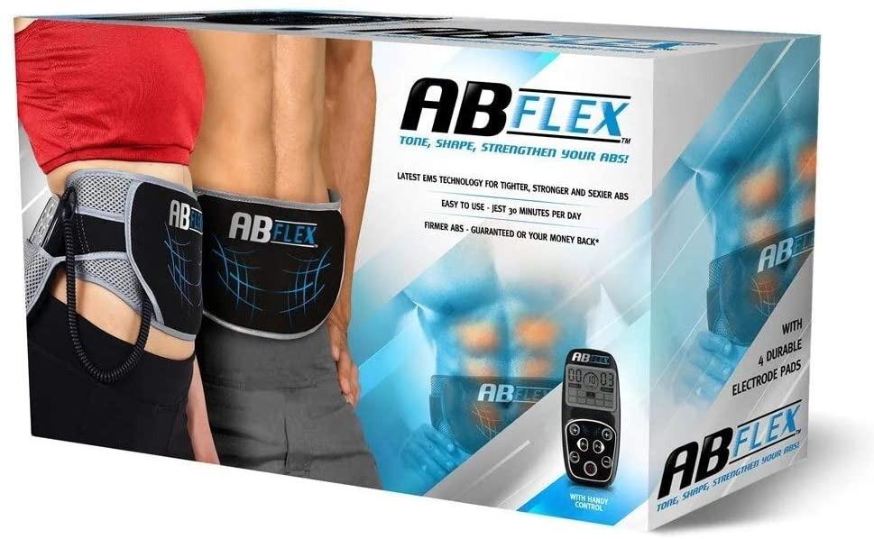 Ab flex ab toning belt for slender toned stomach muscles discount