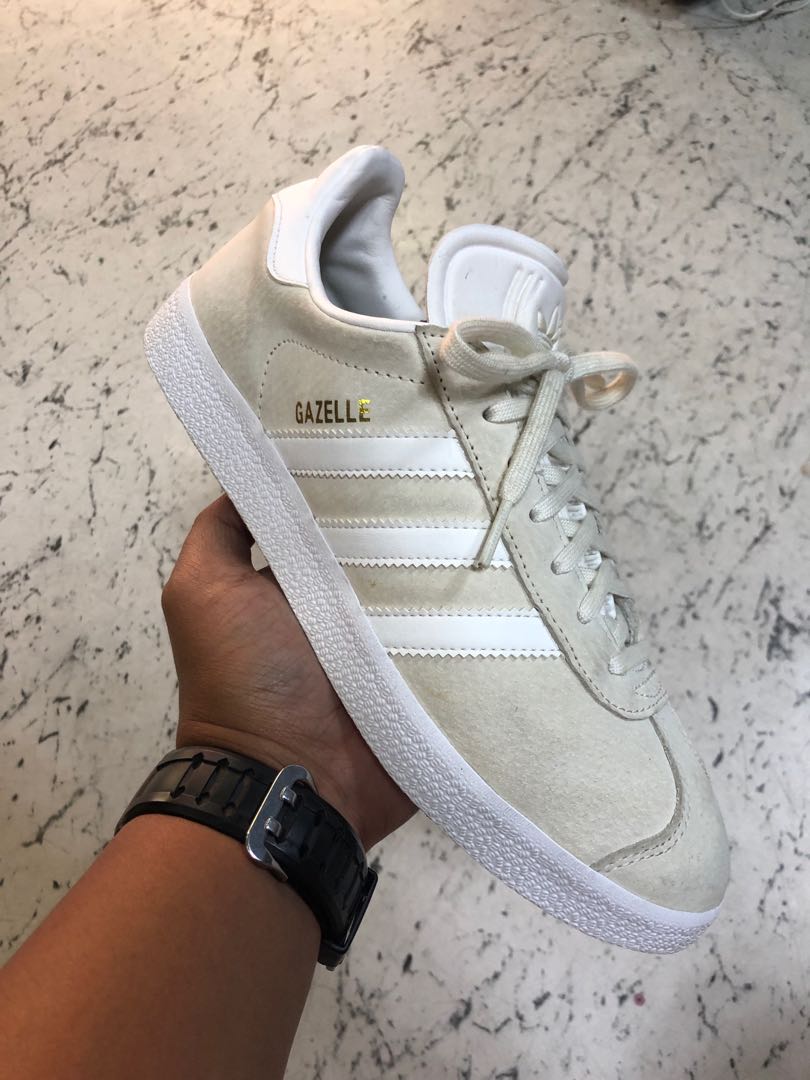 off white adidas gazelle