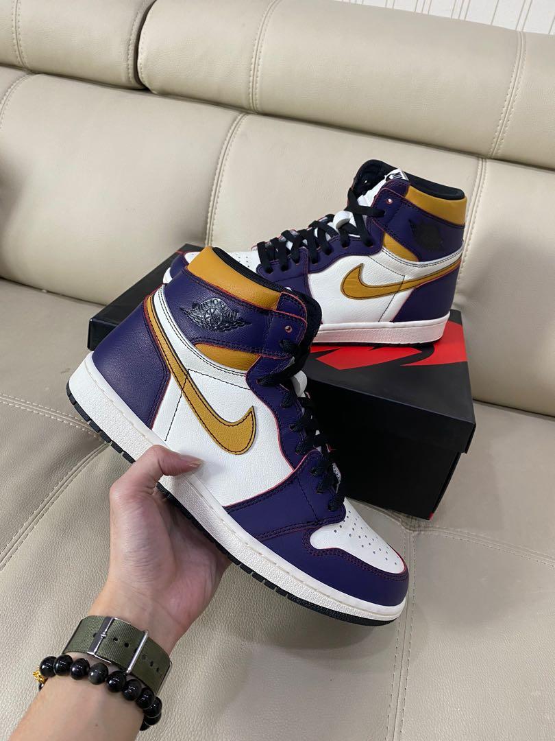 Air jordan 1 retro high og defiant sb lakers online