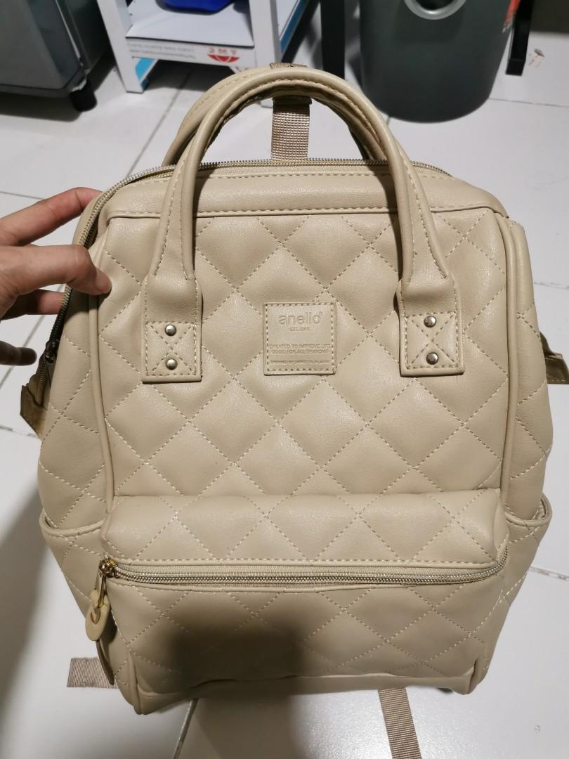 Anello quilting backpack shop